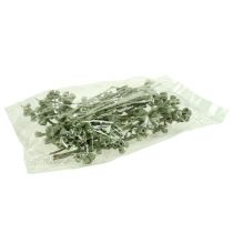 Article Branche d'eucalyptus vert givré 25 pcs