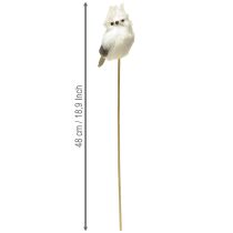 Article Chouette sur la canne blanche 9cm L48cm