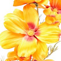 Article Cosmea Kosmee panier à bijoux fleur artificielle orange 75cm
