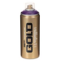 Article Peinture en aérosol violette Montana Gold, 400 ml