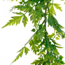 Guirlande de plantes suspendues artificielles vert 150cm