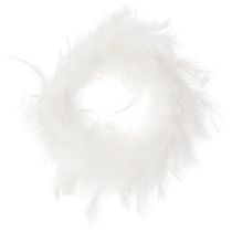 Article Couronne de plumes idéale pour la décoration de mariage et une ambiance festive à Pâques (20 cm)