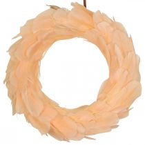 Article Couronne de printemps couronne orange à suspendre couronne de porte Ø20cm 3pcs
