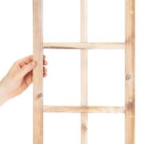 Article Cadre de fenêtre en bois comme décoration murale 100 cm