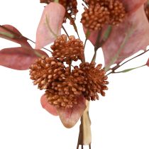 Fat Hen Rouge Sedum Stonecrop Fleurs Artificielles 41cm 3pcs