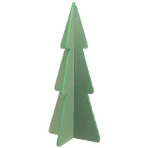Article Décoration de sapin de Noël en feutrine vert sapin H80cm