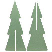 Article Décoration de sapin de Noël en feutrine vert sapin H80cm