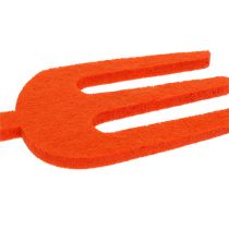 Article Outils de jardin en feutrine orange 6 p.