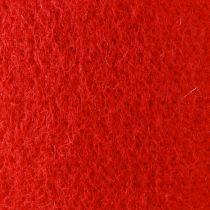 Article Ruban de feutrine 15cm x 5m rouge foncé
