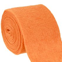 Article Ruban feutre 15cm x 5m orange