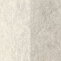 Article Ruban de feutrine 15cm x 5m bicolore gris, blanc
