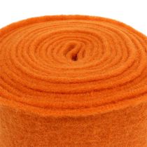 Article Ruban de feutrine 15cm x 5m orange