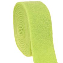 Article Ruban de feutrine 7,5cm x 5m vert