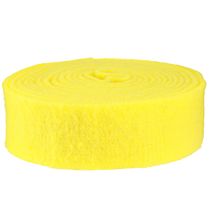 Article Ruban feutre ruban décoratif jaune feutre 7,5cm 5m