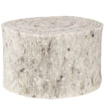 Article Ruban feutre gris 15cm 5m