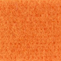 Article Ruban feutre orange 7,5cm 5m