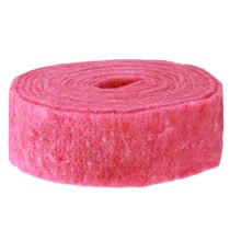 Article Ruban de feutre rose 7,5 cm 5 m