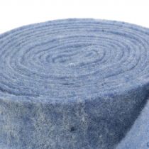 Article Ruban feutre bleu 7,5cm 5m