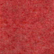 Article Ruban de feutre, ruban de pot, feutre de laine rouge, blanc chiné 15cm 5m