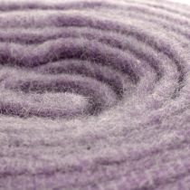 Article Ruban feutre lilas 15cm 5m