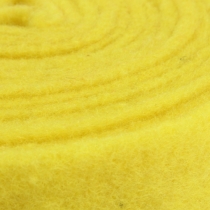 Article Ruban feutre ruban décoratif jaune feutre 7,5cm 5m