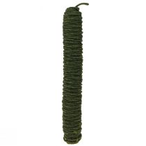 Article Cordon en feutre cordon vintage pour bricolage fil de mèche vert 55m