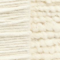 Article Lot de 2 cordons en feutre blanc L7 m