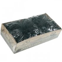 Article Mousse décorative noire préserve la mousse d'Islande pour l'artisanat 400g