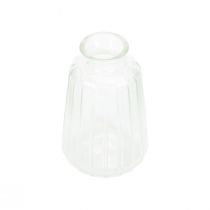 Article Bouteilles décoratives chandelier mini vases verre H11cm 6pcs
