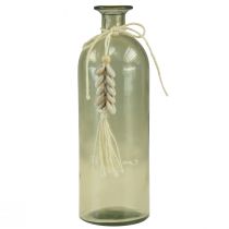 Article Bouteilles vase décoratif en verre cauris maritime H26cm 2pcs