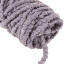 Article Cordon feutre polaire Mirabell violet 25m