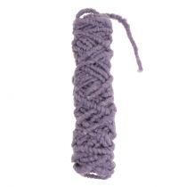 Article Cordon feutre polaire Mirabell violet 25m