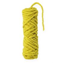 Article Cordon feutre polaire Mirabell 25m jaune