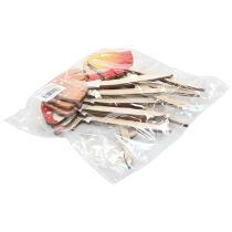 Article Amanite tue-mouches bouchons décoratifs en bois bouchons de fleurs bois 18cm 12 pcs