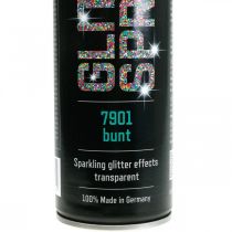 Spray scintillant pour fabriquer des guirlandes de peinture en aérosol colorées 400 ml