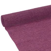 Article Papier crépon décoratif pour fleuriste, violet, 50 x 250 cm