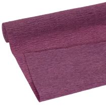 Article Papier crépon décoratif pour fleuriste, violet, 50 x 250 cm