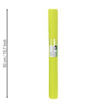 Article Papier crêpe fleuriste vert de mai 50x250cm