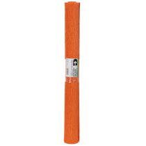 Article Papier crépon pour fleuriste, rouleau orange, 50 x 250 cm