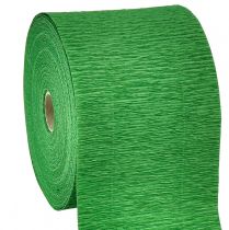 Crêpe Fleur vert L10cm grammage 128g/m² L250cm 2pcs