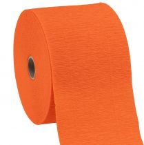 Crêpe Fleur orange L10cm grammage 128g/m² L250cm 2pcs