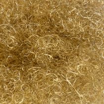 Article Cheveux d'ange en guirlande dorée à fleurs 200g