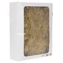 Article Cheveux d'ange en guirlande dorée à fleurs 200g