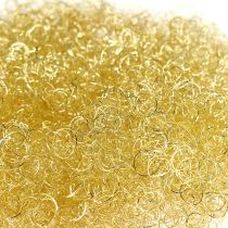 Article Cheveux d'ange en guirlande dorée à fleurs 200g