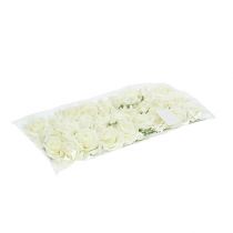 Article Mousse Rose Ø6cm Crème 27 pcs