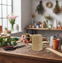 Article Cordon de jute polyvalent naturel 1mm 200m 1 pièce