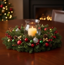 Article Branche de sapin artificielle décorative pour compositions florales créatives, 175 cm