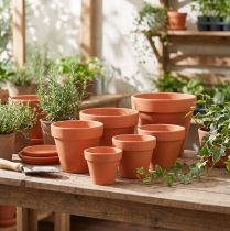Article Pot de fleurs en argile 10 pièces
