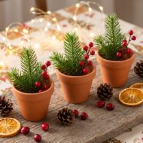 Article Pot de fleur argile Ø3.5cm H3cm 10pcs