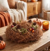 Article Fibre décorative naturelle de tamarin 500 g pour loisirs créatifs et décoration florale